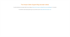 Desktop Screenshot of amazonsellersupportblog.com